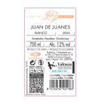 Juan de Juanes Vendimia Bronce, Blanco